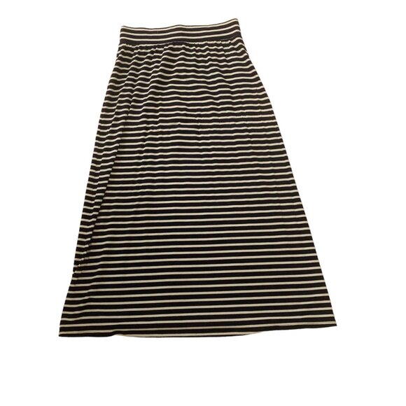 Gap Sz M Women Skirt Striped Maxi - Picture 3 of 3
